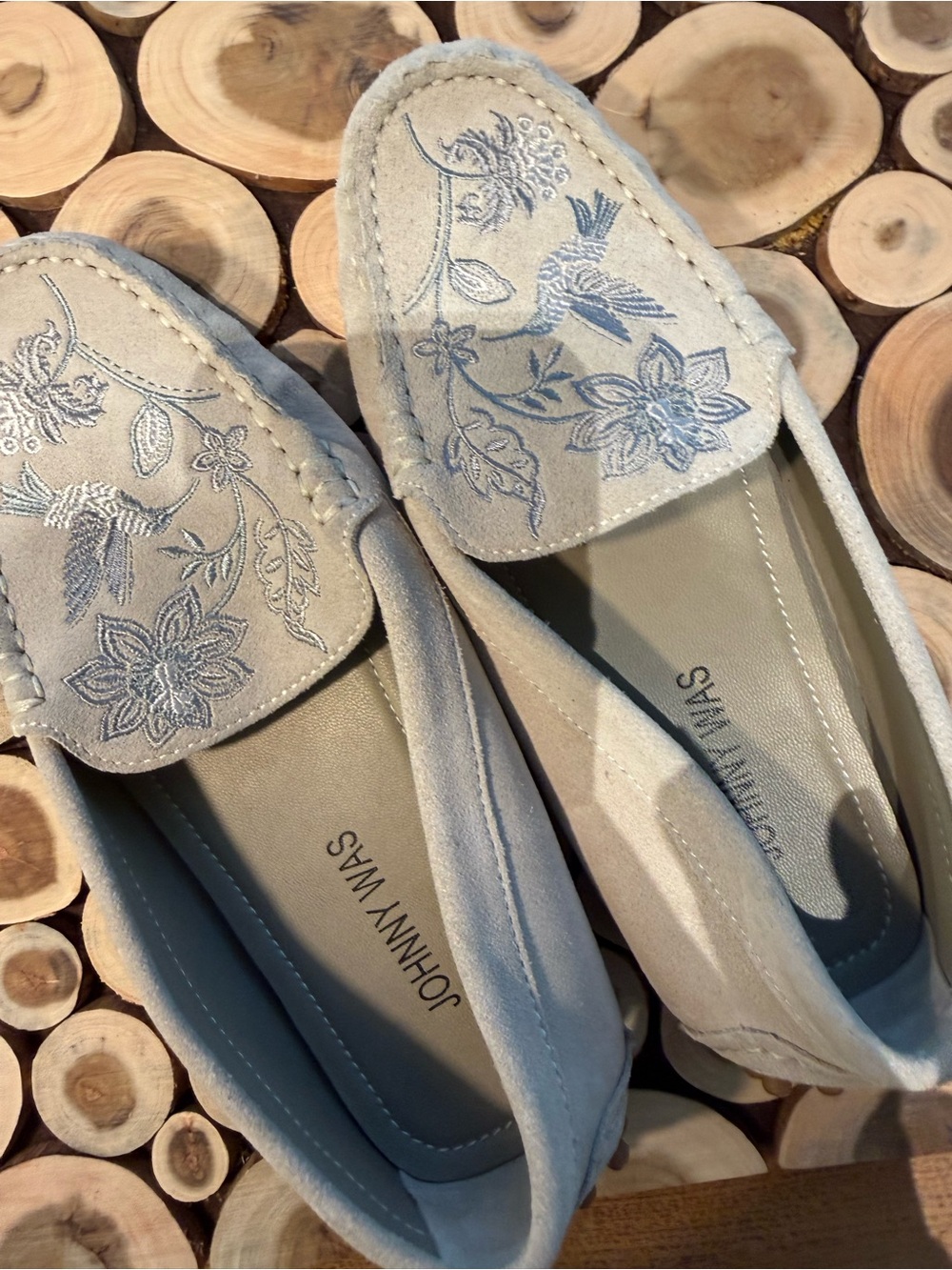 Johnny Was - Perfect Suede Driving Moccasins - 6 - Picture 6 of 7